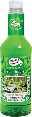Master Of Mixes Sour Apple 1l