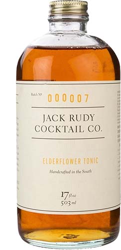 Jack Rudy Cocktail Co Elderflower Tonic