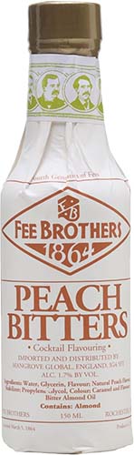 Fee Brothers Peach Bitters 4oz