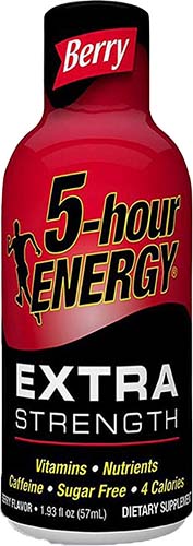 5 Hour Energy Xstrength Berry