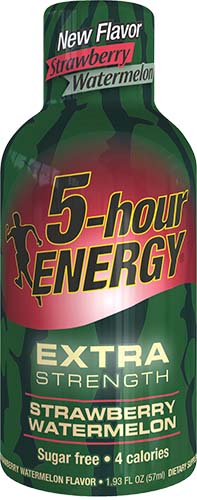 5 Hour Energy Shot Strawberry Watermelon Extra Strength