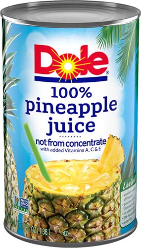 Dole Pineapple Juice Can (46 Oz)