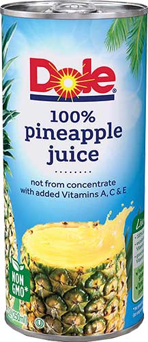 Dole Pineapple Juice 8.4 Oz