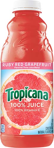 Tropicana Ruby Red Grapefruit (946 Ml)