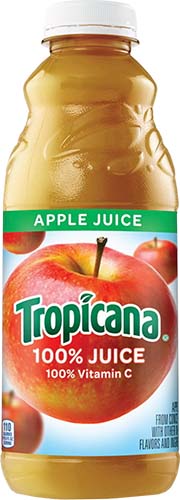 Tropicana 100% Apple Juice 32.00 Fl Oz