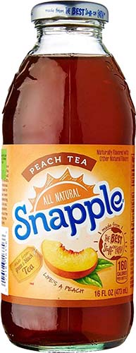Snapple Peach Tea 16.00 Fl Oz