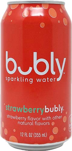 Bubly Strawber Sparkling Water