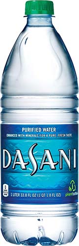 Dasani:purified Water 33.80 Fl Oz