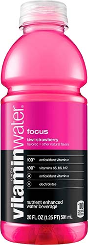 Vitaminwater Focus - Kiwi-strawberry 20.00 Fl Oz