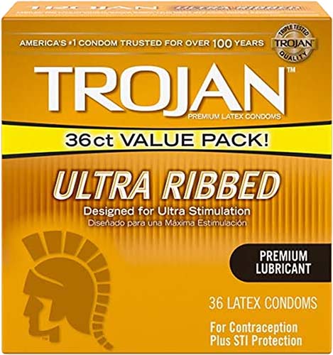 Trojan Condoms:premium Lubricant 3.00 Ct