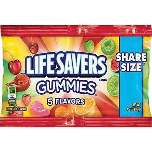 Life Savers / Gummies:5 Flavors 4.20 Oz