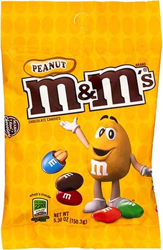 M&m's Peanut Peg Bag