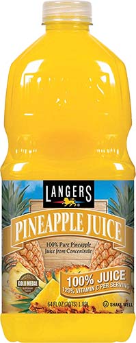 Langers:pineapple 64.00 Fl Oz