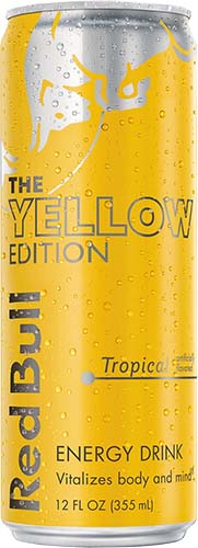 Red Bull Yellow Tropical 12oz