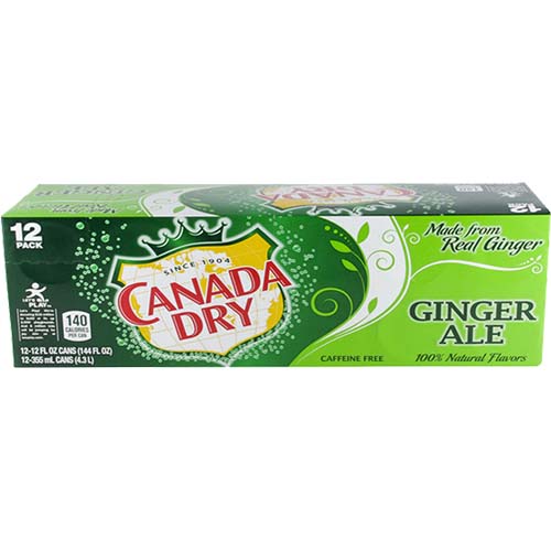 Canada Dry Ginger Ale 12pk Cans
