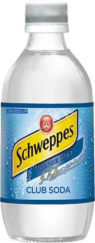 Schweppes Club Soda 10 Oz