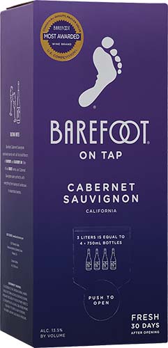 Barefoot Cabernet Sauvignon 3.0l