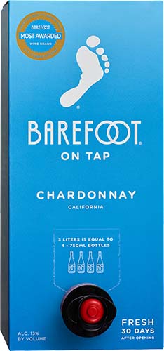 Barefoot On Tap Chardonnay (3l)