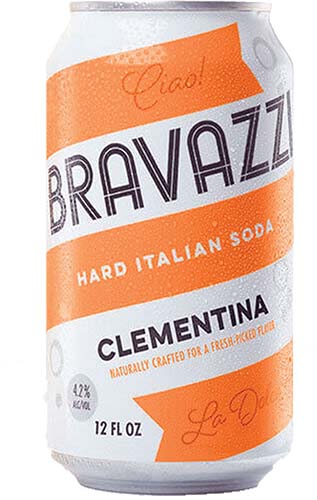 Bravazzi Hard Italian Soda Clementine