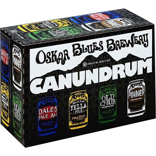 Oskar Blues Canundrum Mix Pack