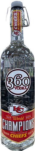 360 Vodka                      Vodka