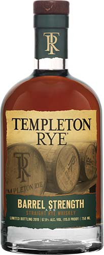 Templeton Rye                  Straight Rye