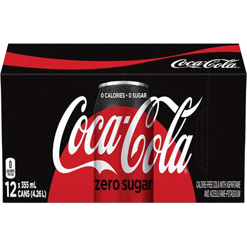 Coke Zero 12pk Cans