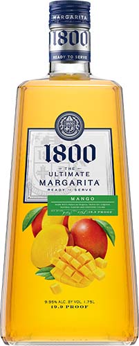 1800 Ultimate Mango Margarita Rtd 1.75l