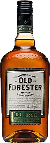 Old Forester 100 Proof Rye Whisky