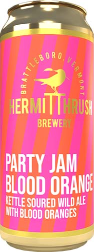 Hermit Thrush Party Jam Blood Orange 4pk Can