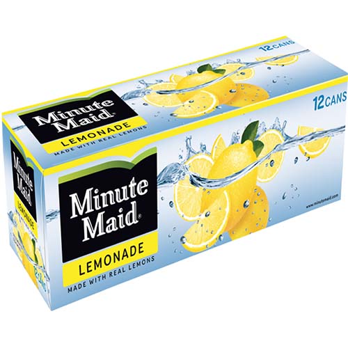 Minute Maid Lemonade 12pk Cans
