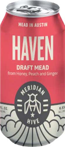 Meridian Hive Peach Mead Cans