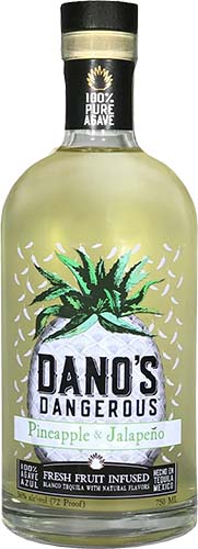 Danos Dangerous Pineapple And Jalapeno Tequila