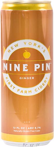 Nine Pin Ginger Cider
