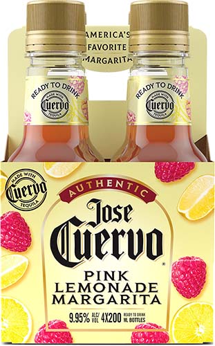 Jose Cuervo Authentic Margarita Pink Lemonade Ready To Drink Cocktail