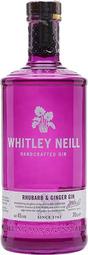 Whitley Neill Rhubarb & Ginger Gin 750ml