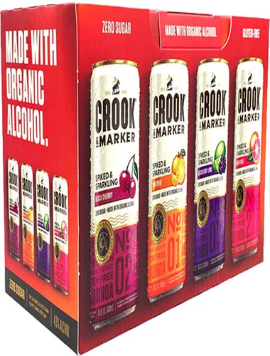 Crook & Marker Red Variety 11.5oz 8pk Can