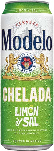 Modelo Chelada Limon Y Sal 24oz Can