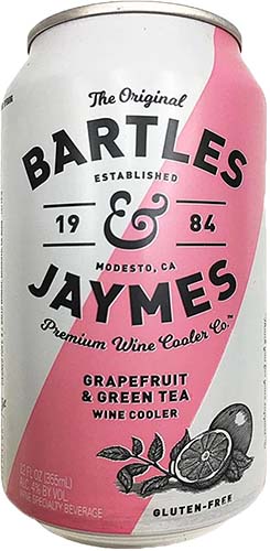 Bartles & Jaymes Grapefruit Grn Tea Cans