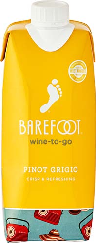 Barefoot Tetra Box             Pinot Grigio
