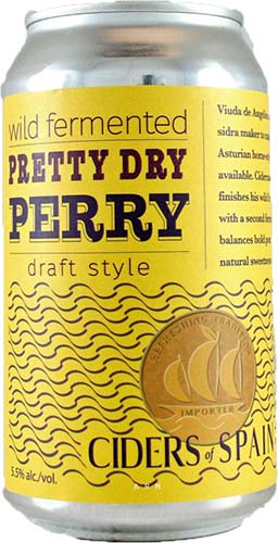 Viuda De Angelon Pretty Dry Perry 4pk C 11oz