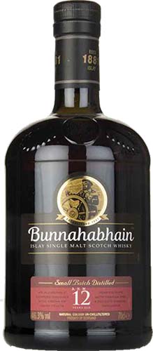 Bunnahabhain 12yr Islay Scotch Whiskey
