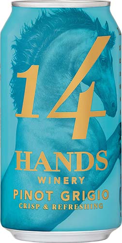 14 Hands Pinot Grigio Can