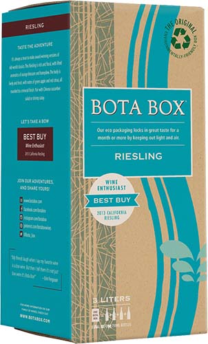 Bota Box Riesling (3l)