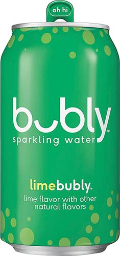 Bubly Lime 8 Pk Cans
