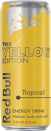 Red Bull Yellow Tropical 8.4oz