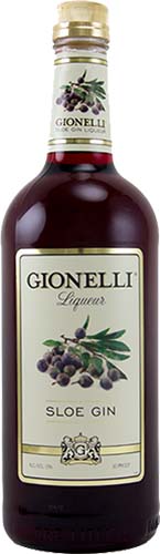 Gionelli   Sloe Gin        Cordials-americ 1.0l