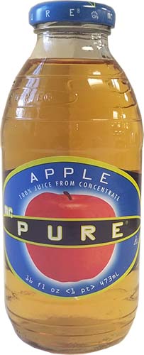 Mr Pure Apple Juice 16oz