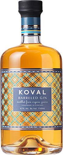 Koval Barreled Gin Organic Chicago