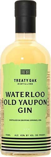 Waterloo Old                   Yaupon Gin